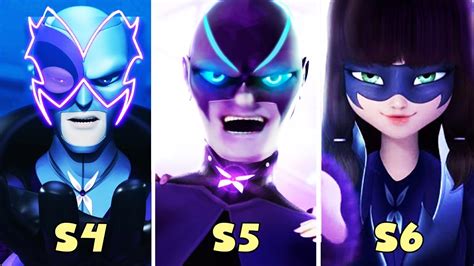 L ÉVOLUTION DE HAWKMOTH MIRACULOUS LADYBUG SAISON 6 INCLUSE