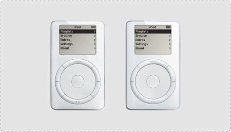 Mockup of the First iPod | Figma