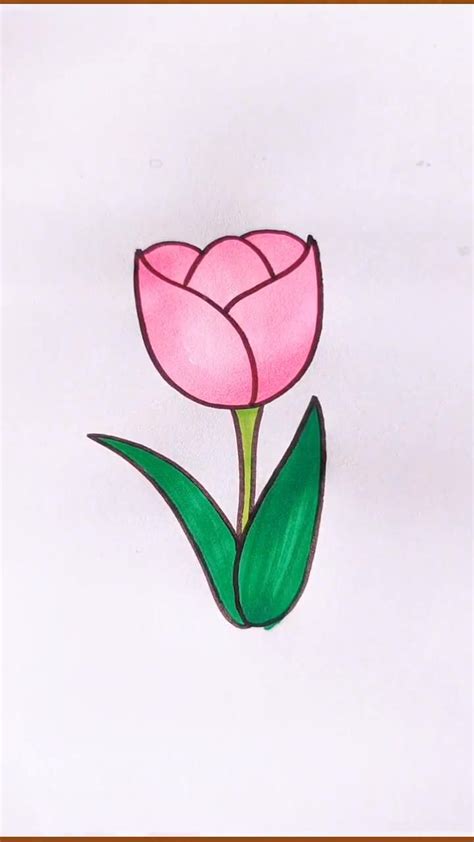 How to draw a flowers really easy drawing tutorial – Artofit