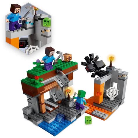 Lego Klocki Minecraft Opuszczona Kopalnia 21166 Ekstrazabawkipl