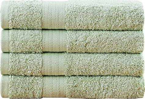 Easytry Premium 100 Cotton Hand Towels Set 4 Pack 41x76cm 600gsm