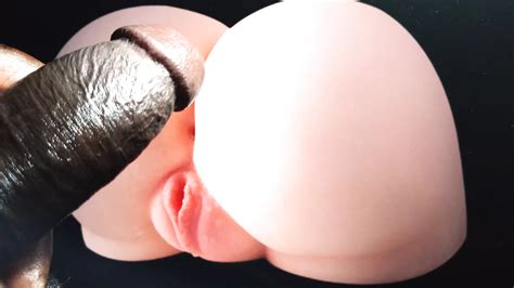 Jerking Off Black Cock Cumming On Picture Of My Sex Doll Ass With Big Load Gay Porn Xhamster