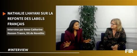 Nathalie Lhayani S Exprime Sur La Refonte Des Labels Isr Et Greenfin