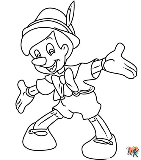 67 Disegni Pinocchio Da Colorare Per Bambini Disegnidacolorarewk