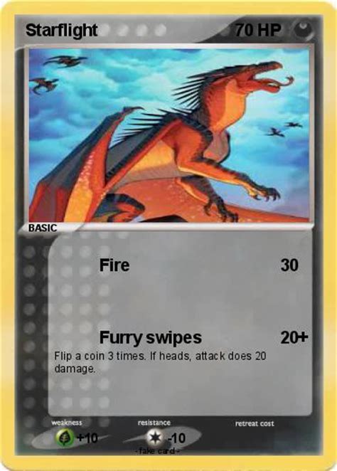 Wings of Fire Starflight pokemon card by teentitans3 on DeviantArt