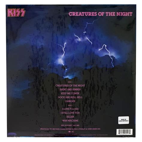 Kiss Creatures Of The Night 40th Anniversary Half Speed Remaster Vinyl ...