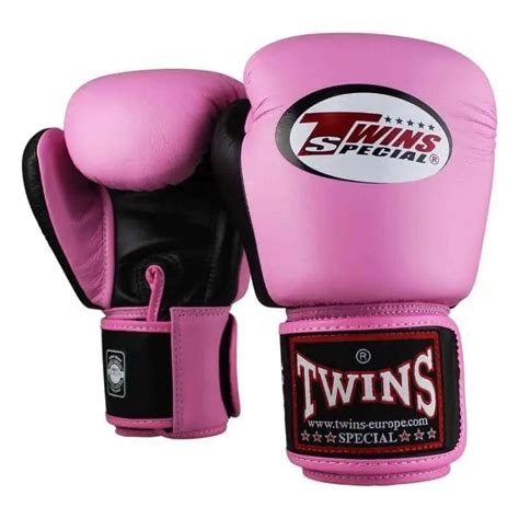 Twins Bgvl 3 Leren Kick Bokshandschoenen Roze Zwart Kopen Fightplaza