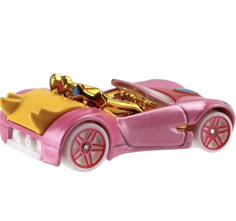 HOT WHEELS HOT Wheels Mario Bros Princess Peach Car Vehicle PicClick UK