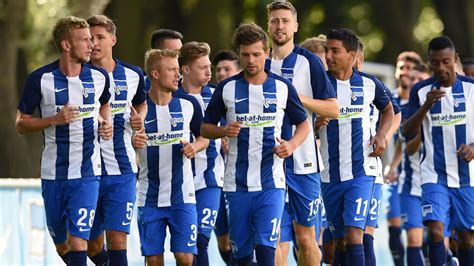 hertha bsc   home kit released footy headlines
