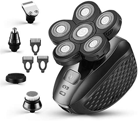 Head Shavers For Men Upgraded 5 In 1 Multifunctional Bald Head Shaver