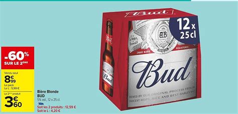 Promo Bi Re Blonde Bud Chez Atac Icatalogue Fr