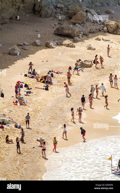 Crowded Beach Greece Hi Res Stock Photography And Images Alamy