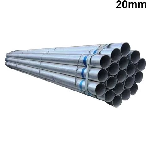 Polished 20mm Mild Steel Round Pipe Material Grade EN3B At Best Price