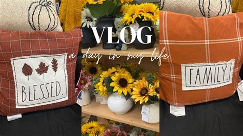 Vlogtober Day Thrifting Target Haul Starbucks Giveaway Youtube