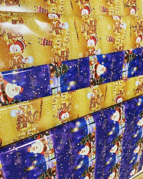 Christmas Wrapping Paper Christmas Wraps Santa Claus Wrapping Paper Secret Santa