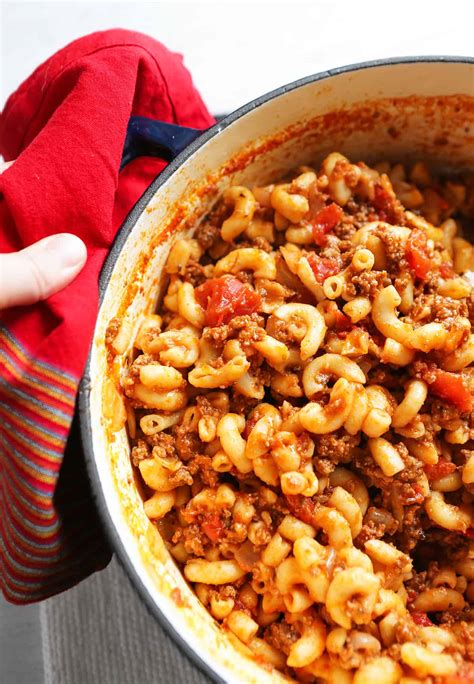 Easy Goulash Recipe Made In One Pot Pip And Ebby