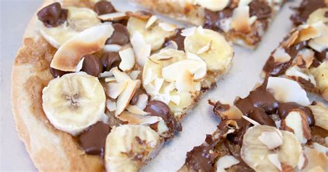 Banana Chocolate Pizza Punchfork