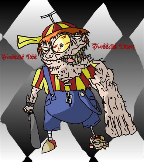 Tweedle Dee And Tweedle Dum By Brokenteapot On Deviantart