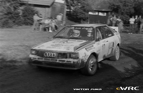 Cinotto Michele Radaelli Emilio Audi Quattro A Rallye Koda