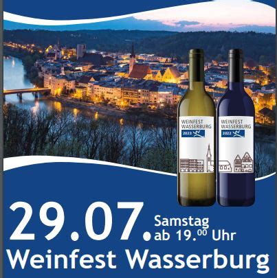 Weinfest Das Wetter Wird Hoffentlich Besser Wasserburger Stimme