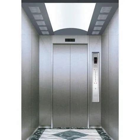 Stainless Steel Automatic Passenger Elevator Max Persons Capacity 6