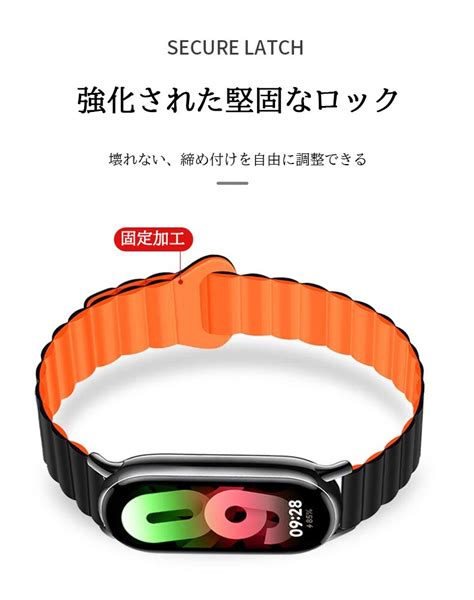 楽天市場シャオミ スマートバンド 9 スマート バンド 8 ベルト xiaomi smart band 8 替えバンド マグネット シャ