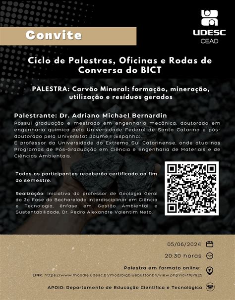 Notícia Ciclo de palestras da Udesc Cead terá apresentações sobre