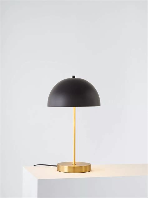 John Lewis Dome Table Lamp, Black