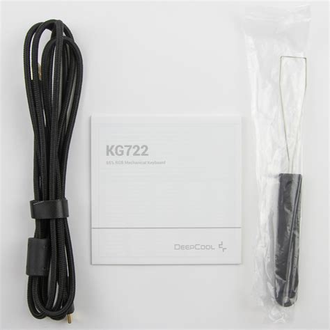 DeepCool KG722 65% Mechanical Keyboard Review - Packaging & Accessories ...