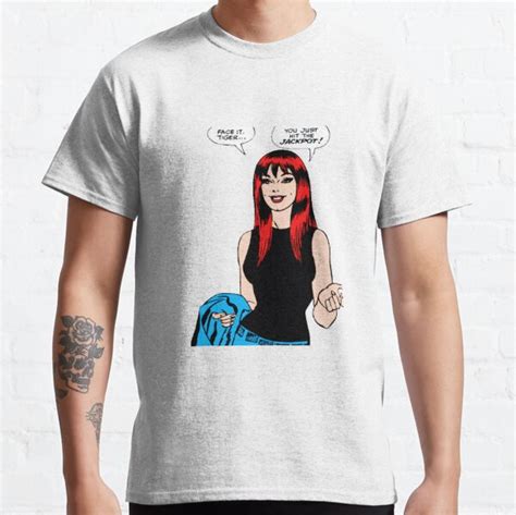 Mary Jane Watson T Shirt By Lexipan Redbubble