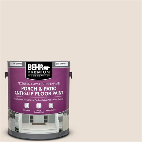 Behr Premium Gal N Smokey Cream Textured Low Lustre Enamel