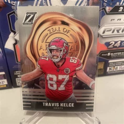 Travis Kelce Panini Zenith Z Le D Approbation Kansas City