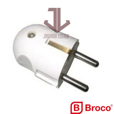 Jual Broco Steker Arde New Gee Colokan Listrik Putih Jakarta