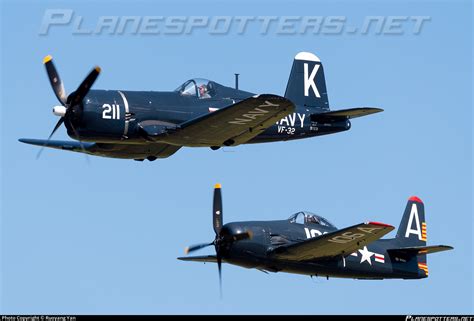 NX1337A Private Vought F4U 7 Corsair Photo By Ruoyang Yan ID 1434665