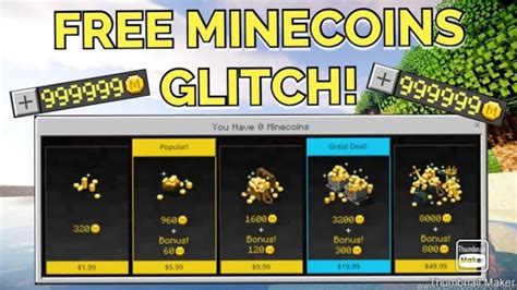 How To Get Infinite FREE MINECOINS In Minecraft GLITCH YouTube