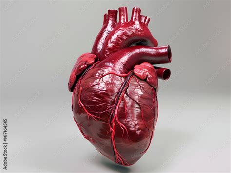 Exploring the Human Heart: Anatomical Guide human heart anatomy, Stock ...