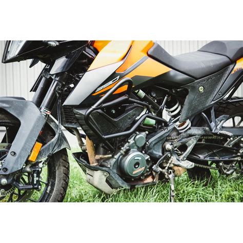 Crash Bar Ktm Adventure Noire Et Orange Par Daymoto