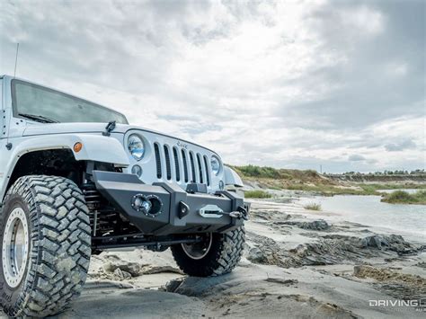 Fab Fours Jeep Wrangler Jk Lifestyle Front Winch Bumper Review [video] Drivingline