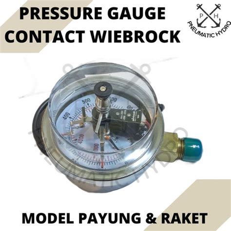 Jual Pressure Gauge Contact Wiebrock X Model Raket Dan Payung