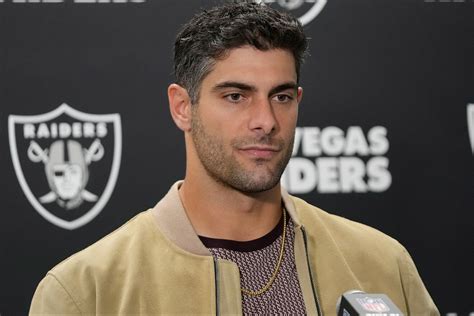 Jimmy Garoppolo Net Worth What Is His Salary With The Raiders And His