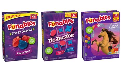 Ferrara Launches Funables Fruit Snacks 2021 05 10 Snack Food And Wholesale Bakery