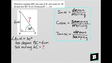 Perhatikan Gambar Segitiga Abc Berikut Materi Belajar Online