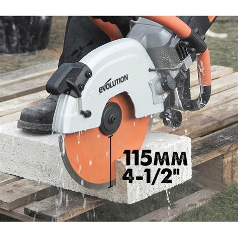 Evolution R300DCT+ 12-in Corded Concrete Saw in the Concrete Saws department at Lowes.com