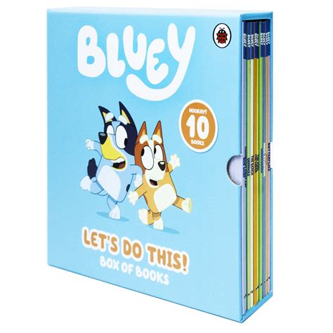 Bluey Lets Do This 10 Picture Books Story Collection Box Set The Bea