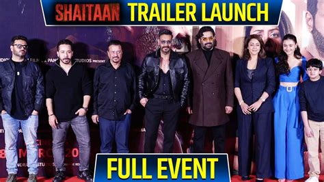 Shaitan Trailer Launch Full Event UNCUT Ajay Devgn Jyothika R