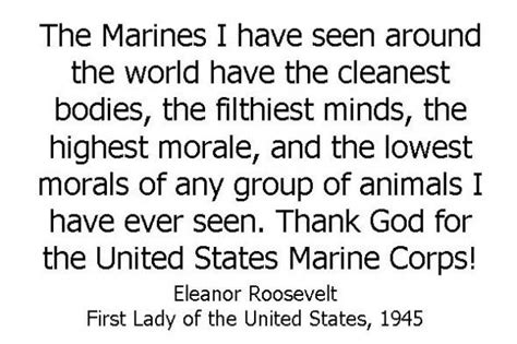 Eleanor Roosevelt Quotes Marines