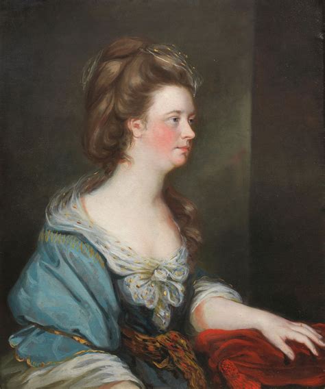 Circle Of Francis Cotes Portrait Of A Lady Traditionally Identified