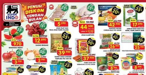 Katalog Promo Superindo Weekday Diskon Hingga 50 Periode 17 20 Juli 2023