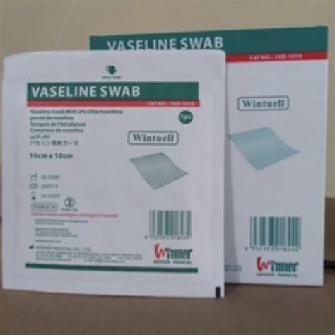 Jual Vaseline Swab Per Box Isi Pcs Shopee Indonesia