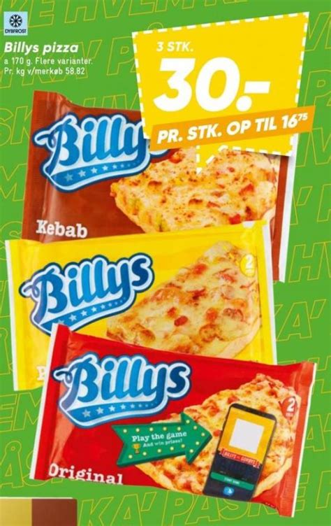 Original Pizza Billys Pan Bilka Marts Alle Tilbudsavis